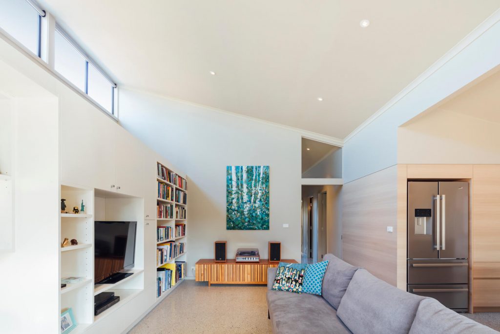 Living area by custom home builders Glen Huntly Img 3